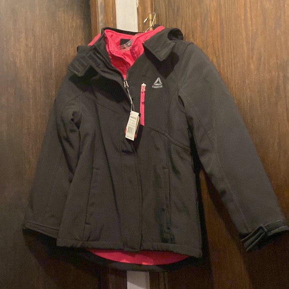 NWT Reebok Heavyweight 3-In-1 System $149 Jacket 10-12 - Picture 3 of 6